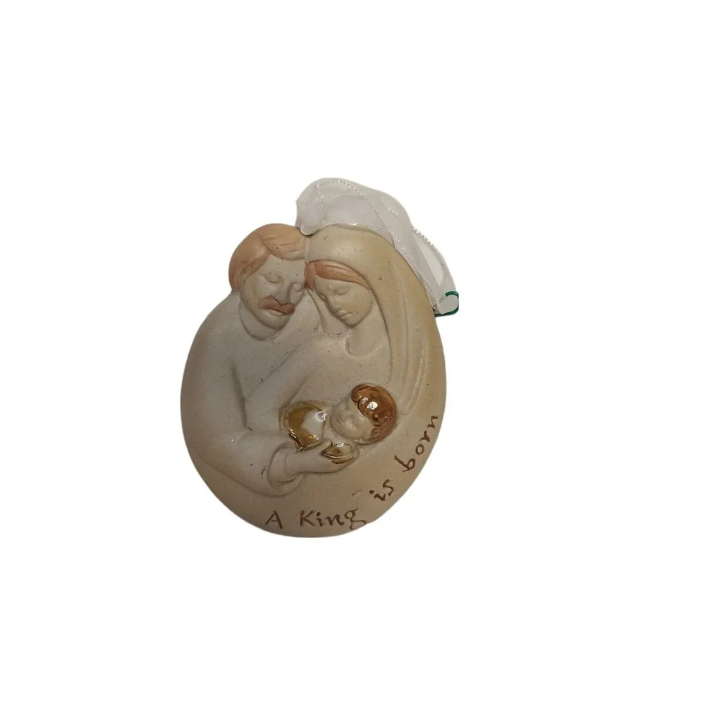 Holy Family Of Peace Nativity Ornament 4'' Ornament Holiday Decor Christmas‎